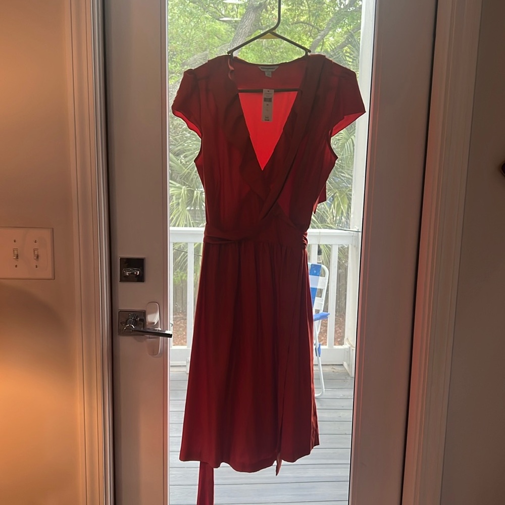 NWT, Banana Republic Factory, true wrap dress, Sz 10